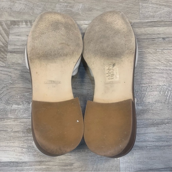 Elvio Zanon Anthropologie Cream Leather Fisherman Sandals - Picture 5 of 13